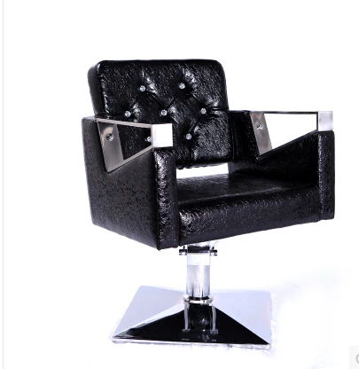 

TThe new high-grade stainless steel handrails can lift the barber chair. Hairdressing chair. Factory direct sales