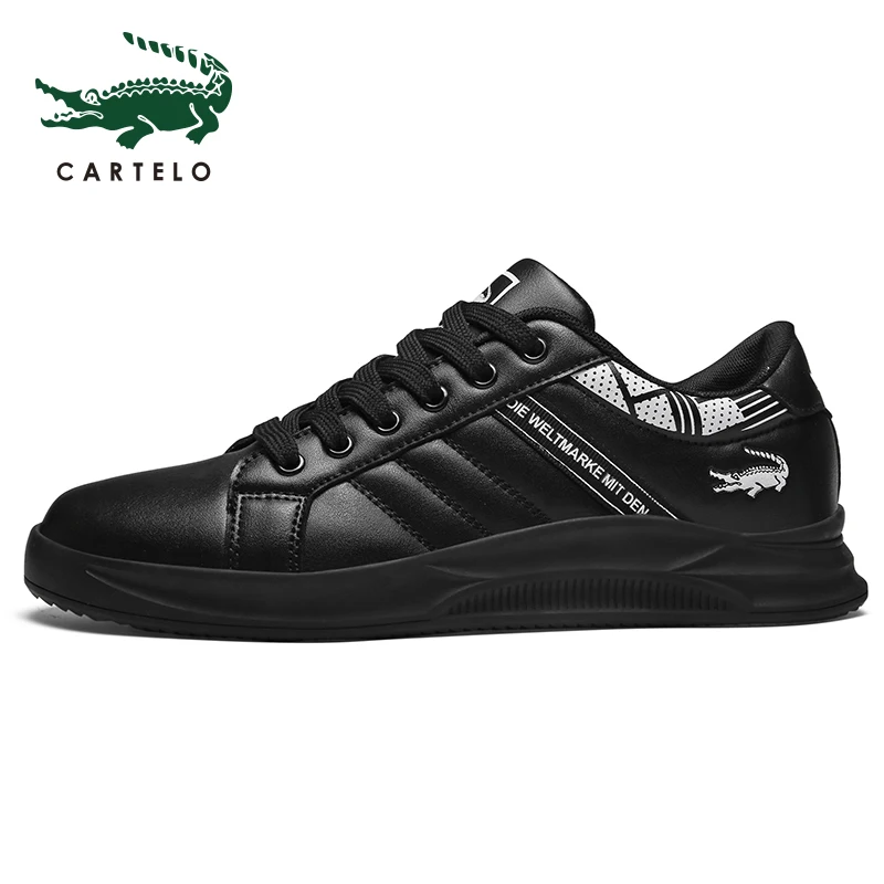 CARTELO New Men Casual Shoes Breathable Wear Resistant Comfortable Summer Toe Lace up Flat Snekaers | Обувь
