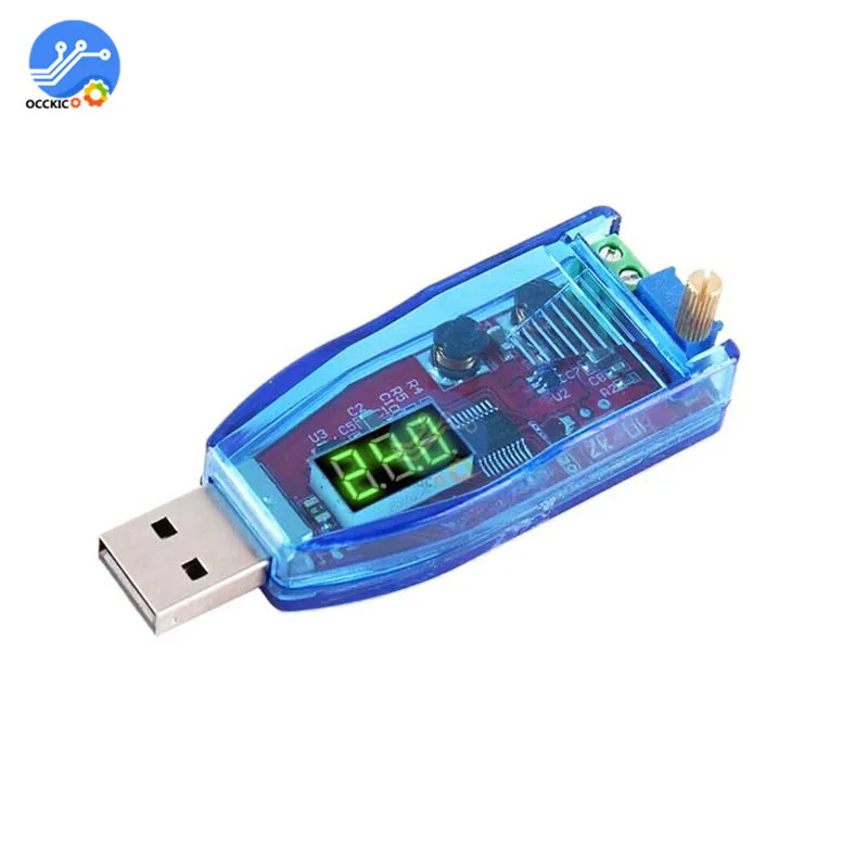 1 шт. Регулируемый USB модуль зарядного устройства от 5 В до 24 В|Зарядные устройства|