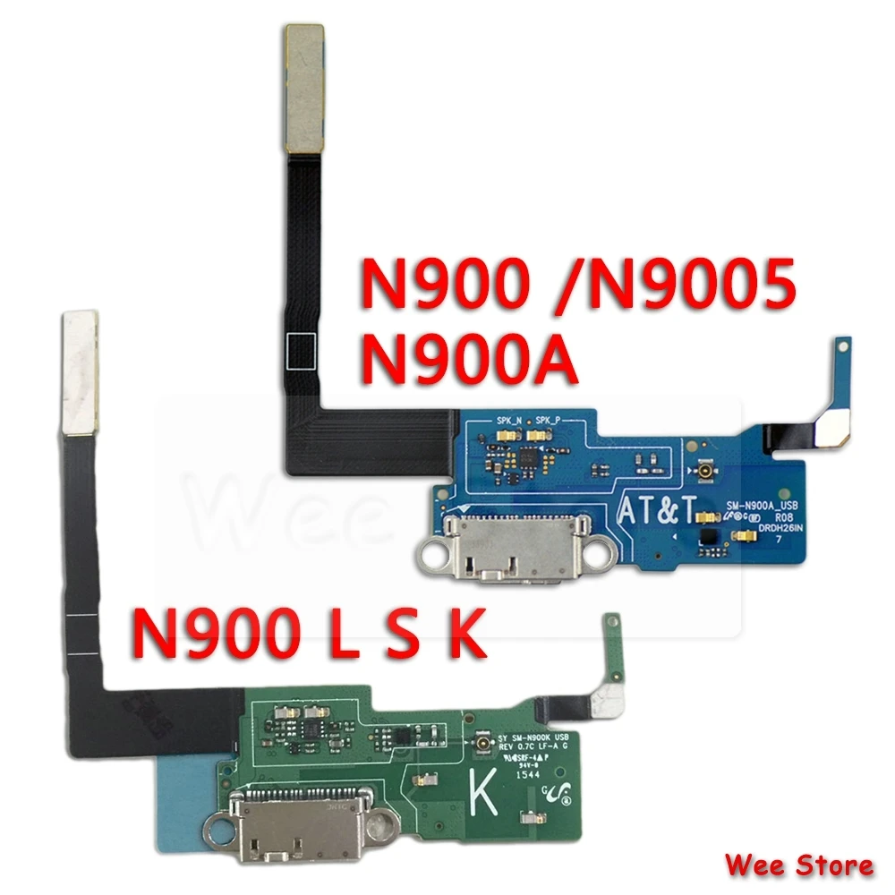Для Samsung Galaxy Note 3 N900 N9005 N900A оригинальный USB порт для зарядки печатная плата