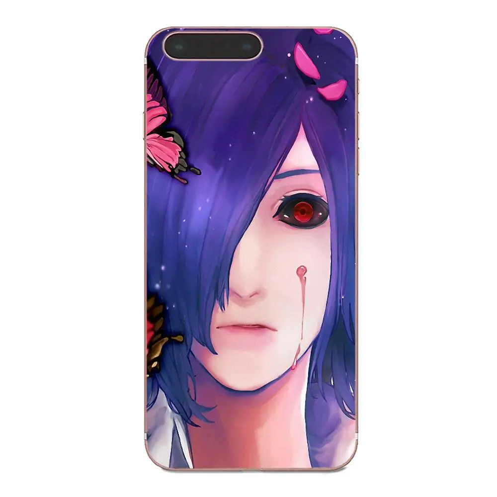 Мягкий Touka Kirishima Tokyo Ghoul для Huawei Honor 4C 5A 5C 5X6 6C 6A 6X7 7X8 9 V8 V10 Y3II Y5II Y6II G8 P7 Play