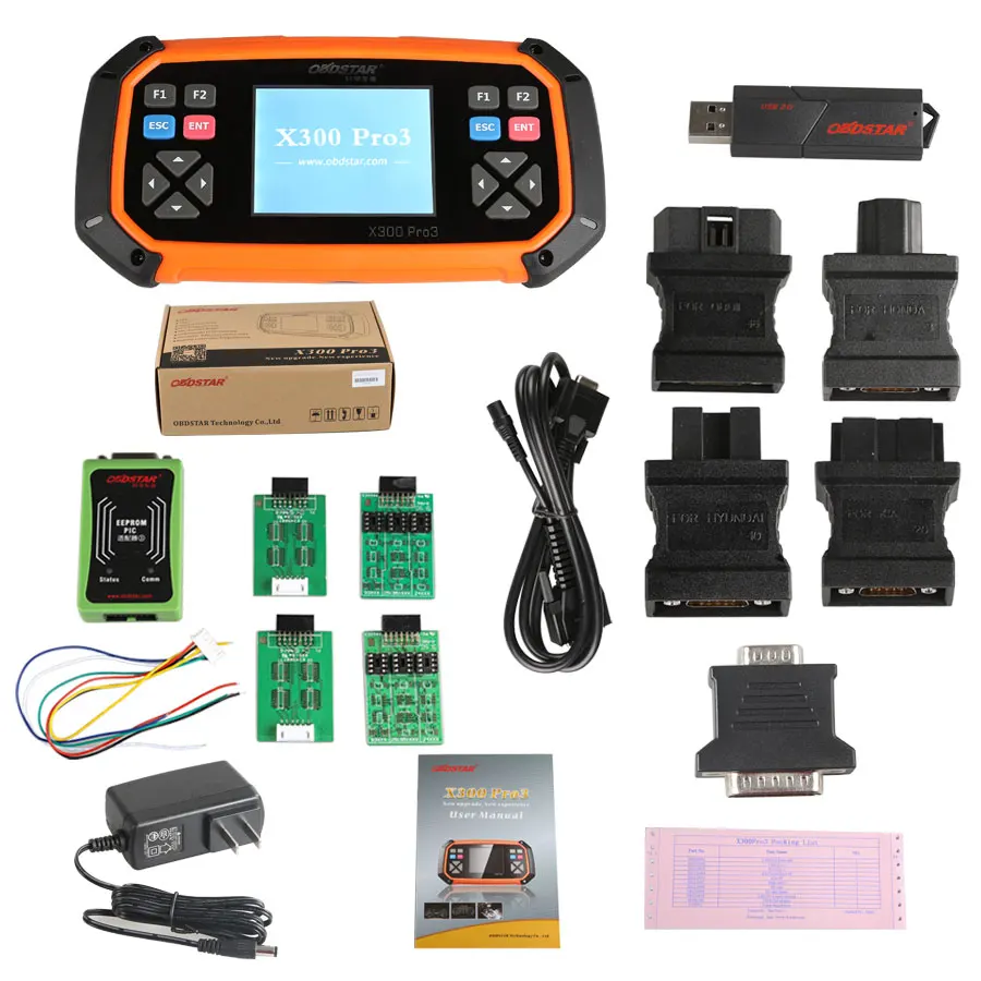 OBDSTAR X300 PRO3 главный полный иммобилизатор + регулировка одометра EEPROM/PIC OBDII EPB сброс