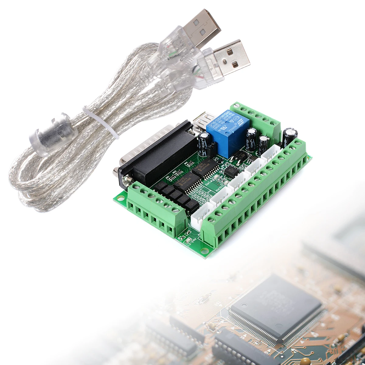 5 осевое Breakout совета для шагового драйвера контроллера Mach3 Arduino TE240 | Обустройство