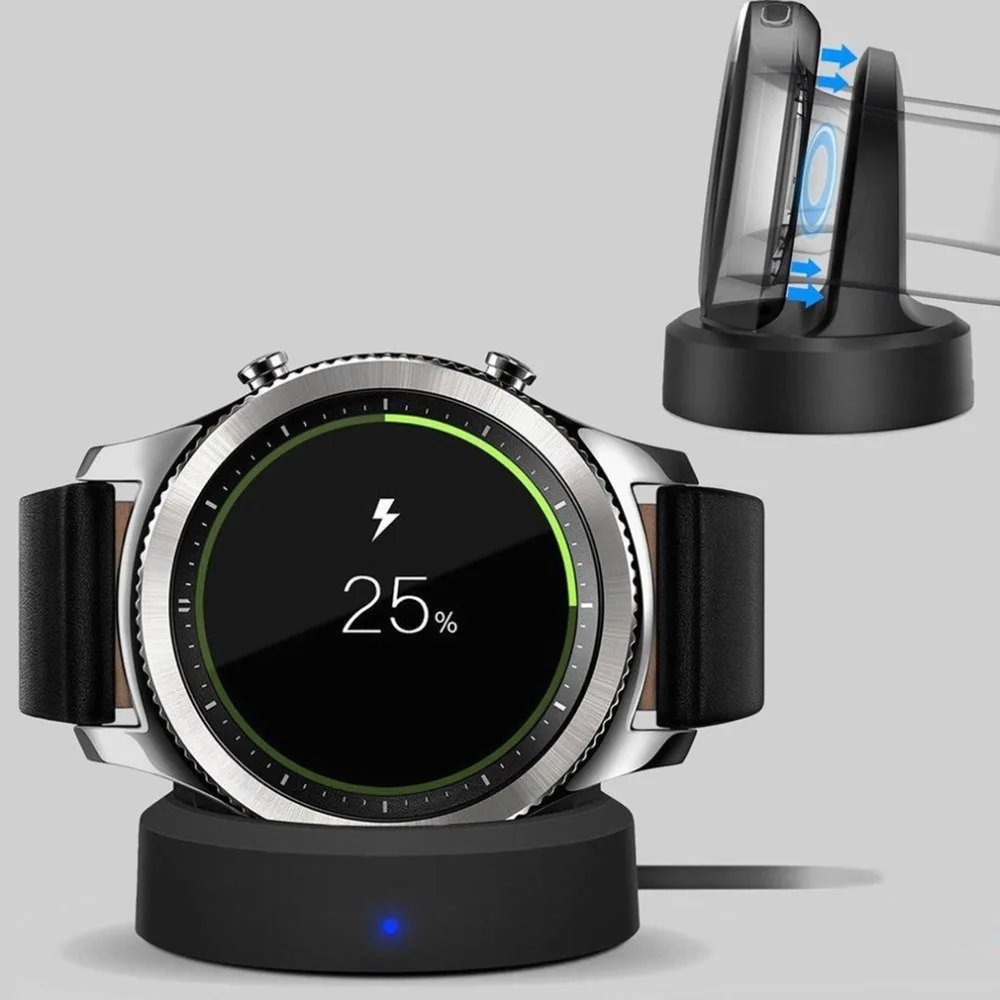 Зарядное устройство для Samsung Gear S3 портативный беспроводной зарядный док-станция