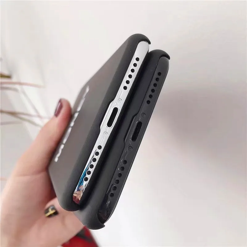 Футболка со смешным буквенным принтом чехол для iPhone X 6 S 7 8 плюс ультратонкая