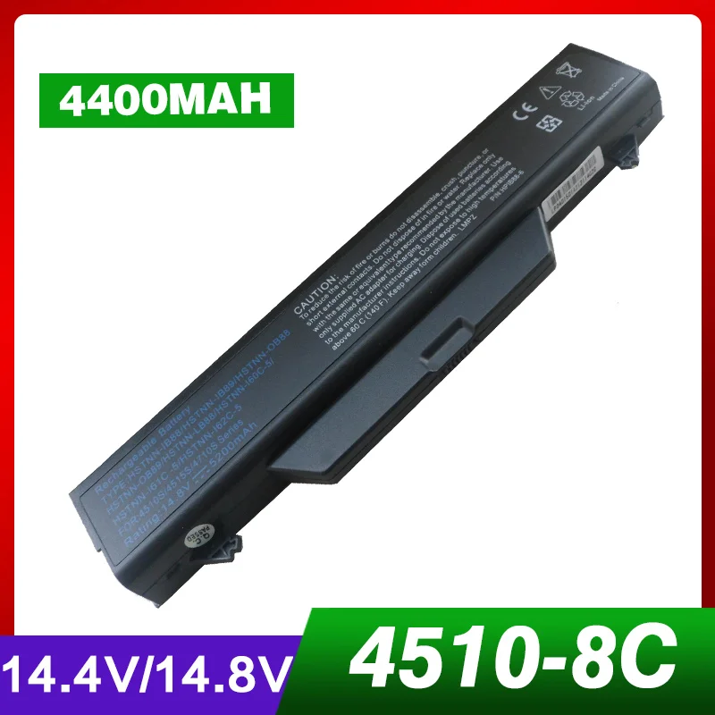 4400 мАч 14.8 В батарея для ноутбука HP hstnn-ib88 HSTNN-IB89 hstnn-ob88 nbp8a157b1 ProBook 4510 s s/CT 4515 4710 S/ct