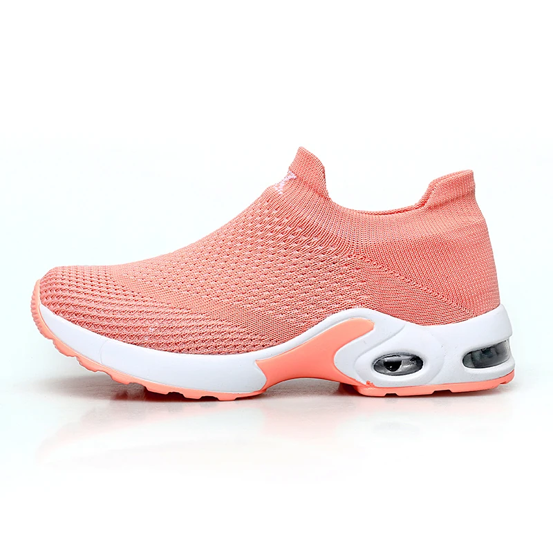 Женские летние кроссовки размера плюс 42 дышащие носки обувь для бега женщин