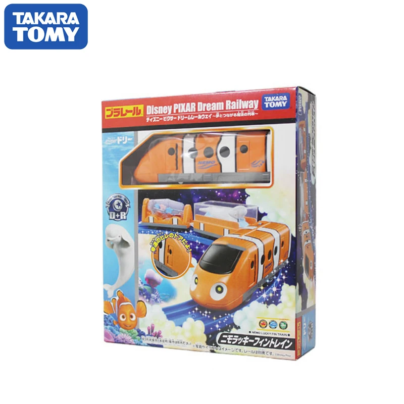Takara Tomy Disney Pixar Dream Railway Plarail Nemo моторизованный игрушечный поезд Новый| |