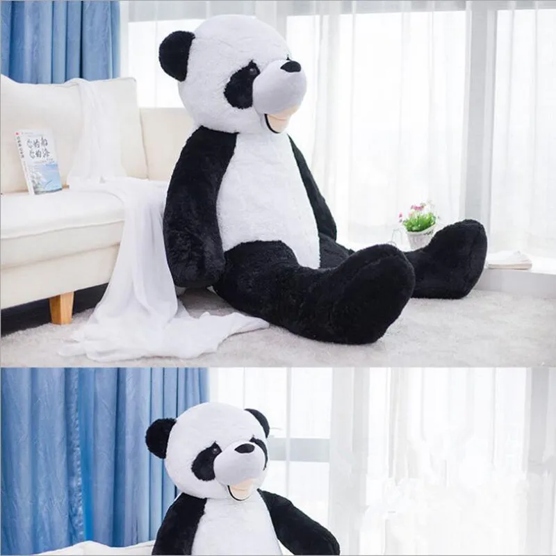 Супербольшая мягкая игрушка панда в реальной жизни кукла Прямая поставка с