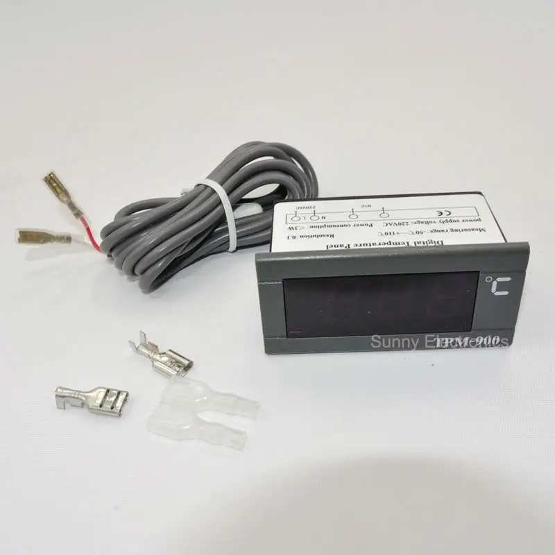 New 220V Thermostat Digital Temperature Controller LED Panel With Sensor free shipping | Инструменты