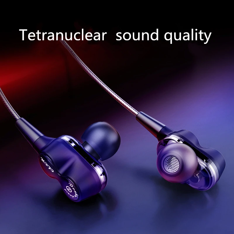 Bluetooth гарнитура бас спорт водонепроницаемый кабель наушник с микрофоном