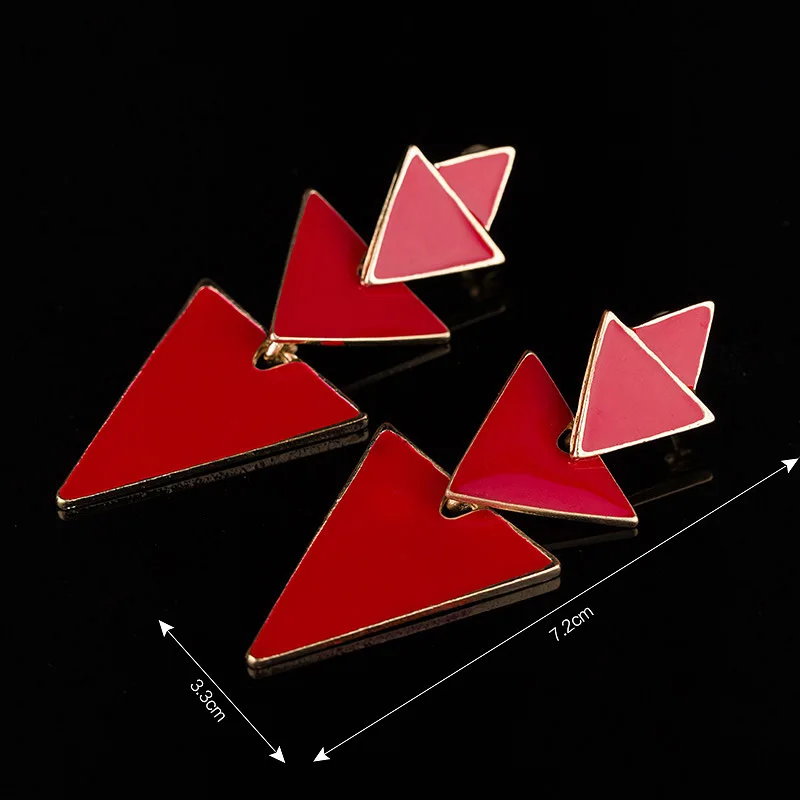 Новое поступление треугольная геометрическая нестандартная эмалированная