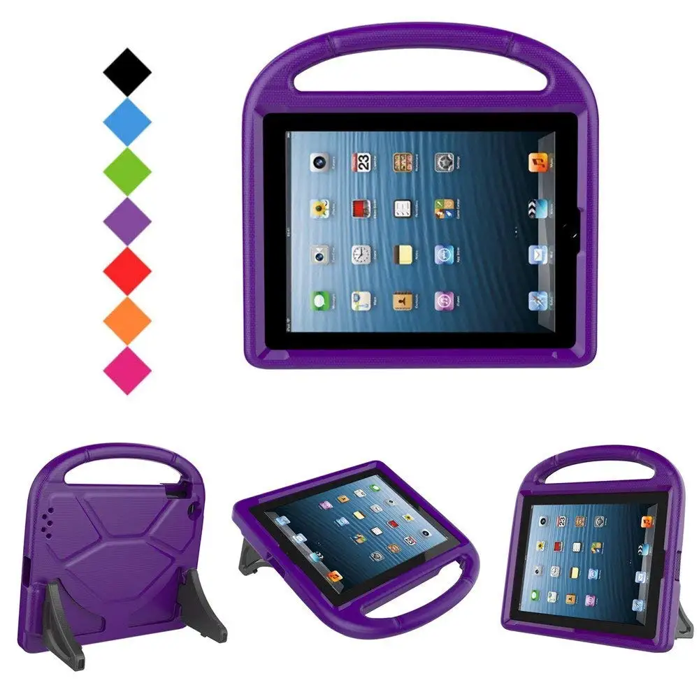 Для всех ipad 9 7 силиконовый Eva ударопрочный резиновый чехол для 5/6 Дети Ручка Стенд