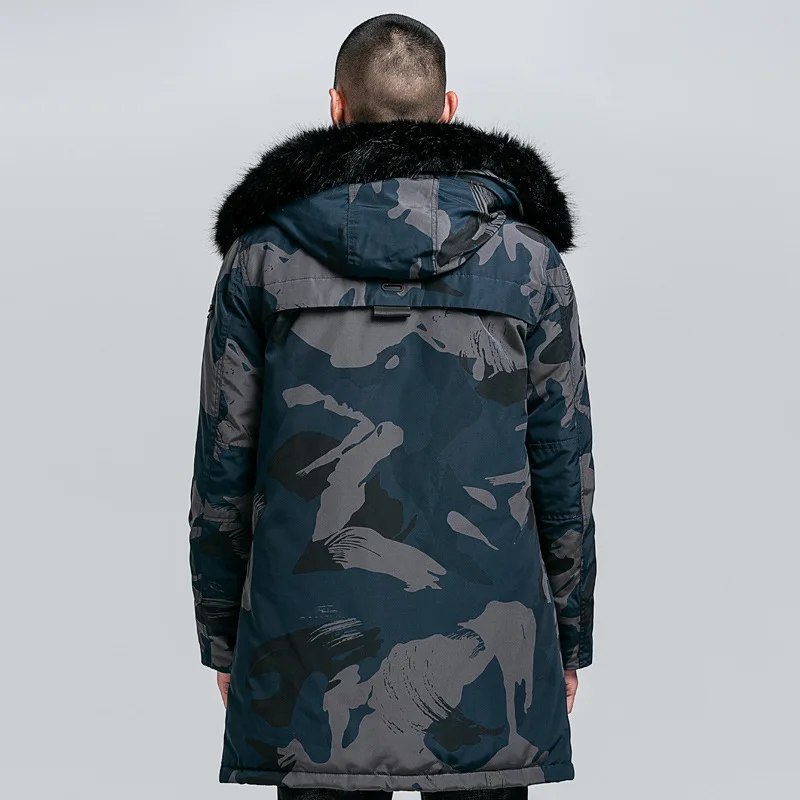 ZOZOWANG 4XL 2020 Весенняя зимняя куртка мужская камуфляжная Повседневная парка мужское