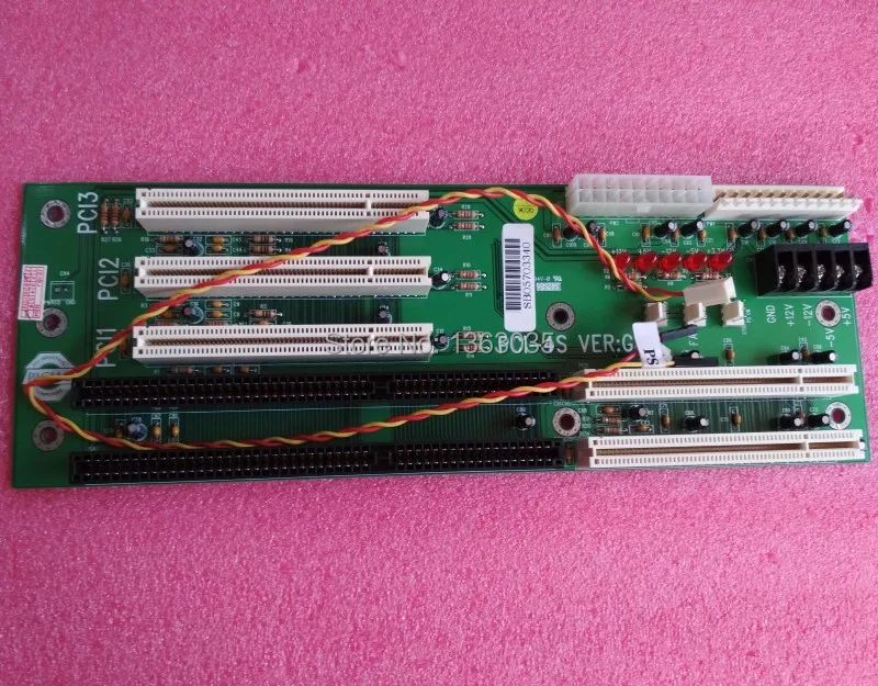 Комплексная плата ATX/AT для промышленного использования 5 PCI 2 ISA протестированная