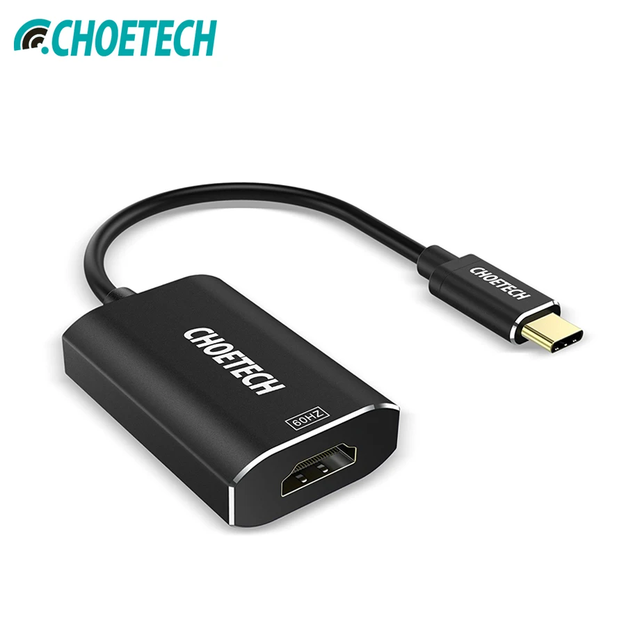 CHOETECH USB C к HDMI 4K @ 60Hz Тип Thunderbolt 3 Совместимость адаптер для Galaxy S9/S9 плюс 2017/MacBook Pro 2016| |