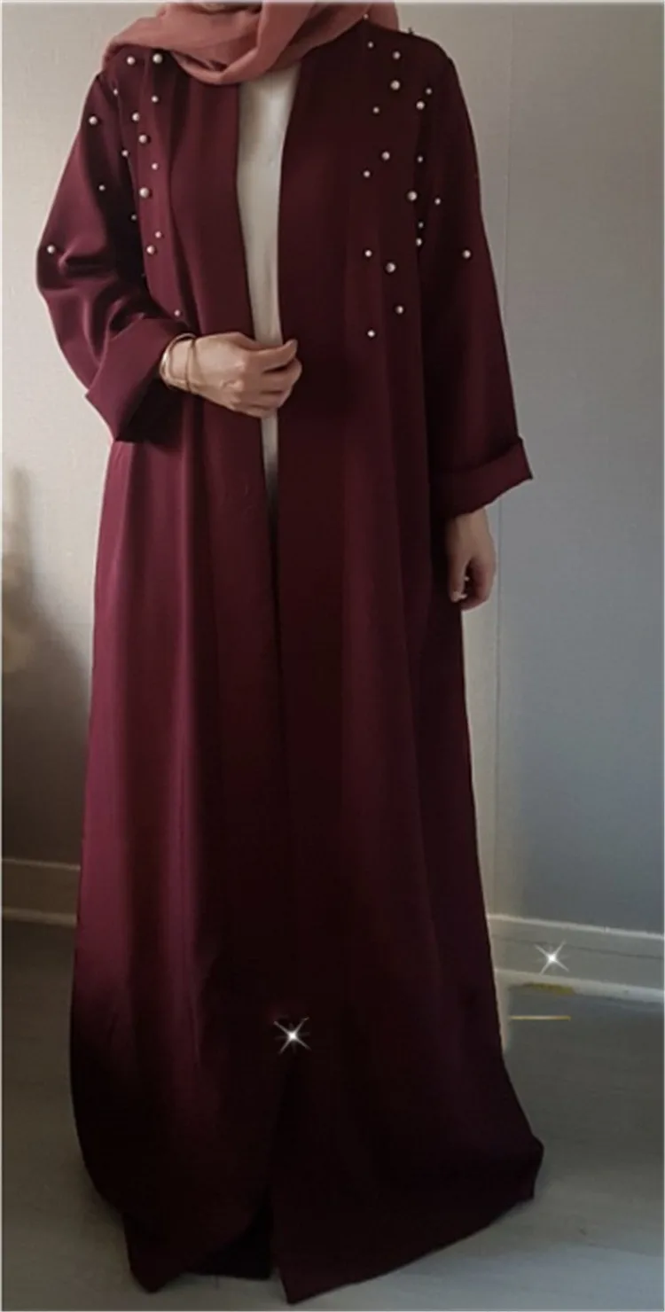 Дубай Кафтан платье мусульманские Вечерние abaya женский арабский кружевной