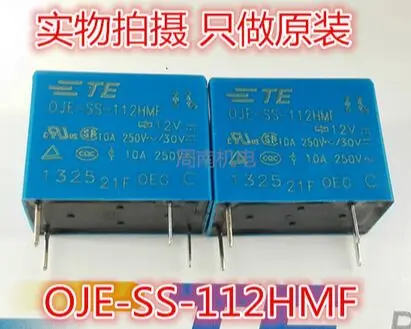 OJE-SS-112HMF 10A 12VDC TE Tyco OEG РЕЛЕ (1 от A) Свяжитесь с новым и оригинальным