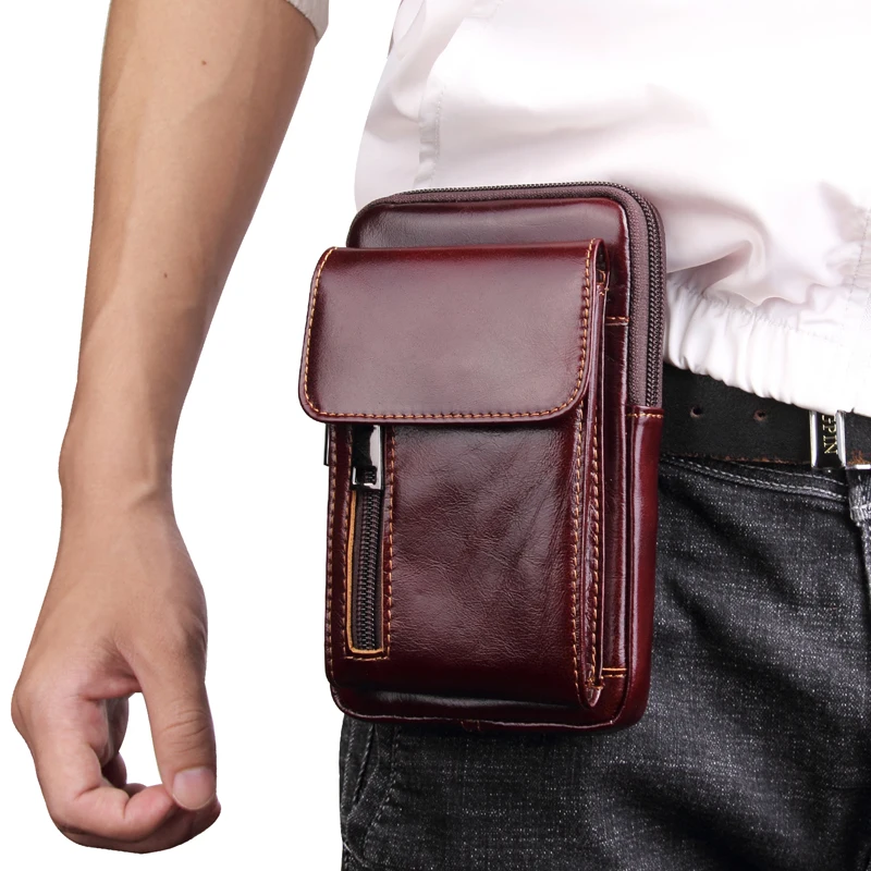 Universele Portemonnee Heuptas voor samsung S9/S9 Plus/Note 8 Mobiele Telefoon Gevallen Pouch Voor iPhone 7 6 s Plus voor|Сумки для