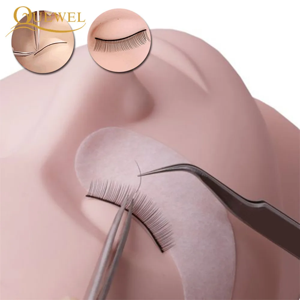 Individual False Eyelashe Natural Training Lashes Practicing Teaching Handmade for Eyelash Extension Makeup Tool | Красота и здоровье