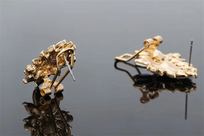 Желтое Золото Цвет кластера Маркиза Cut Цветной AAA Австрийские кристаллы