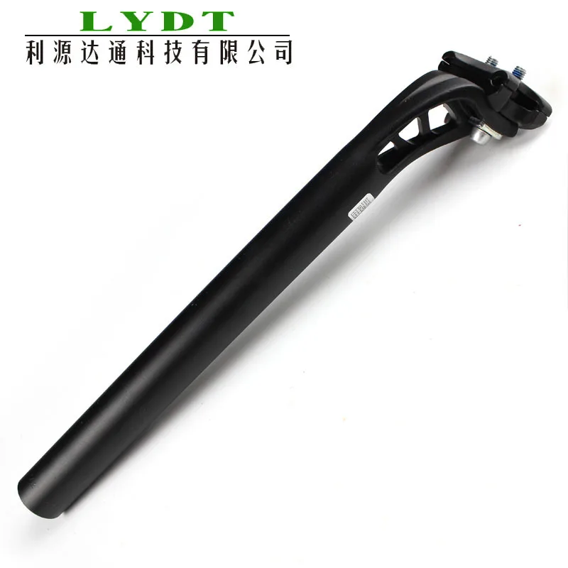 27.2-300MM black Q852 полый Подседельный штырь из алюминиевого сплава после дрейфующих ветровых сидений 27,2 диаметр трубы Ретро седло столб dead fly велосипедная подседельный штырь - Цвет: 27.2-300MM black