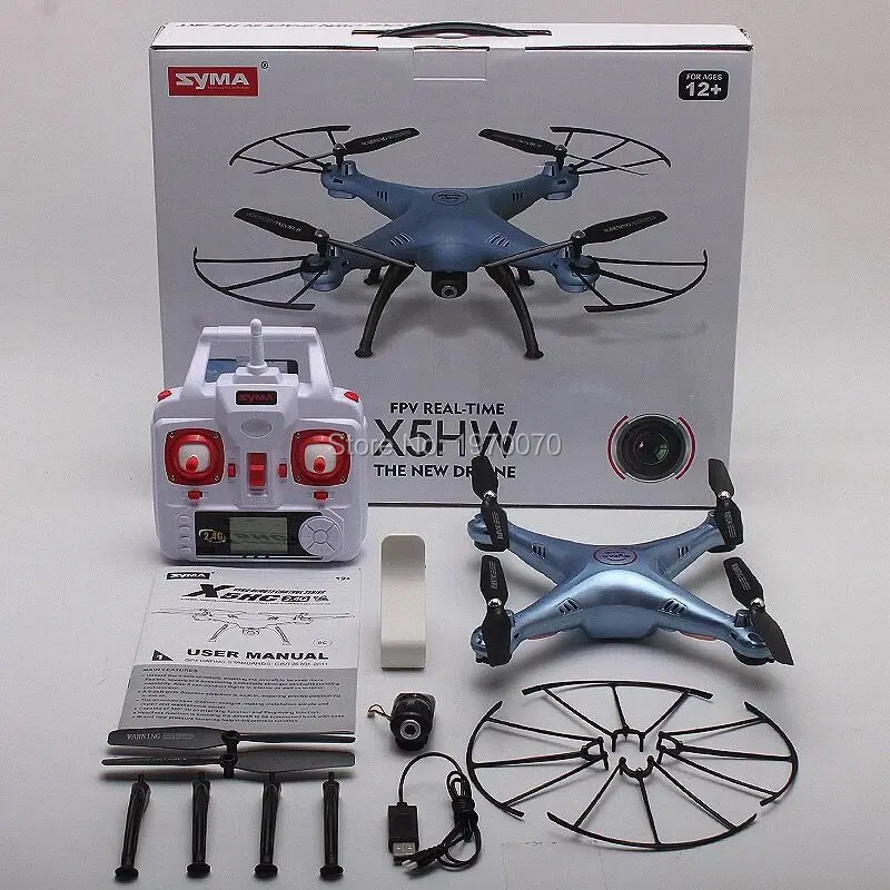 Оригинальный Syma X5HW 2 4G Радиоуправляемый квадрокоптер Дрон вертолет Wi-Fi камера