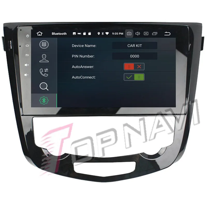 Автомобильный медиацентр Topnavi Android 9 0 для Nissan Qashqai Auto 2013 2014 2015 2016 стерео радио 2 DIN