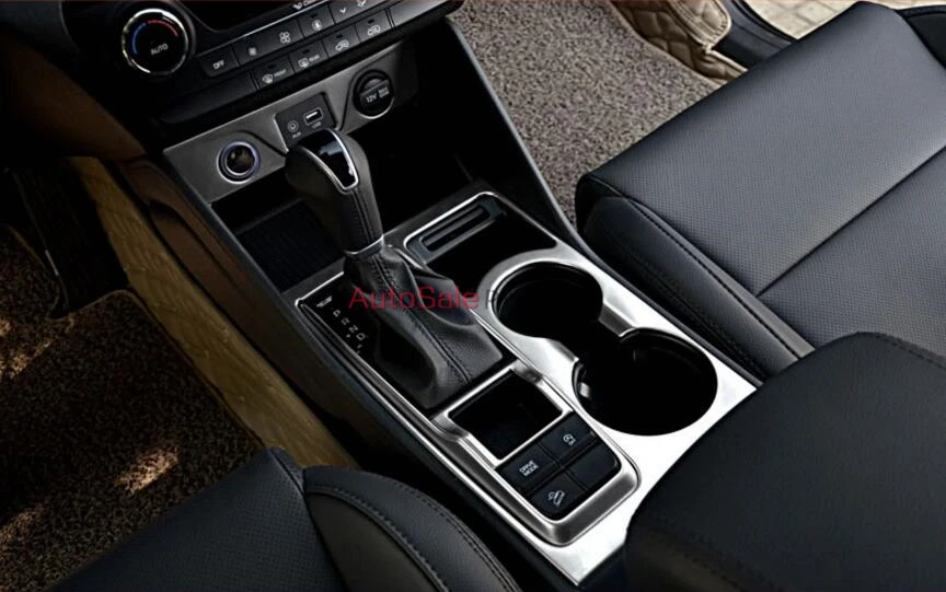 ABS аксессуары подходят для 2015 2016 HYUNDAI TUCSON TL хромированная панель переключения