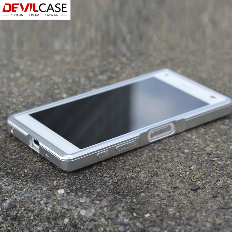 DEVILCASE для SONY XPERIA Z5 Compact Алюминиевый металлический бампер рамка CNC вырез точные