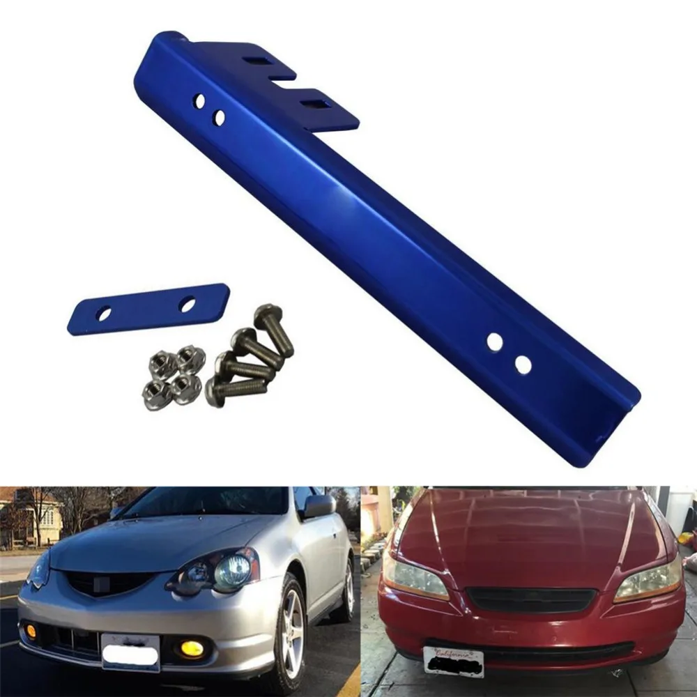 Универсальный релокатор для переднего бампера номерного знака Рамка держатель