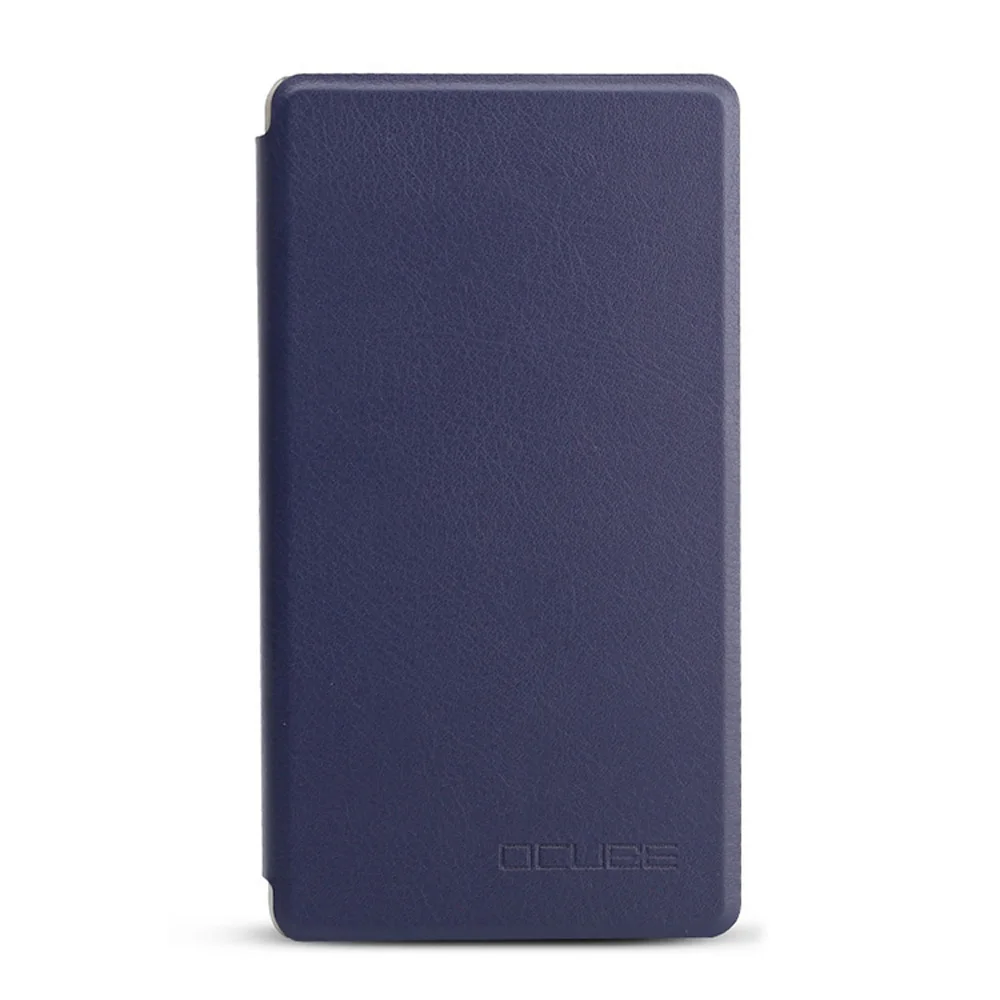 Кожаный чехол-книжка OCUBE Leagoo Kiicaa Mix с горизонтальной текстурой и держателем |