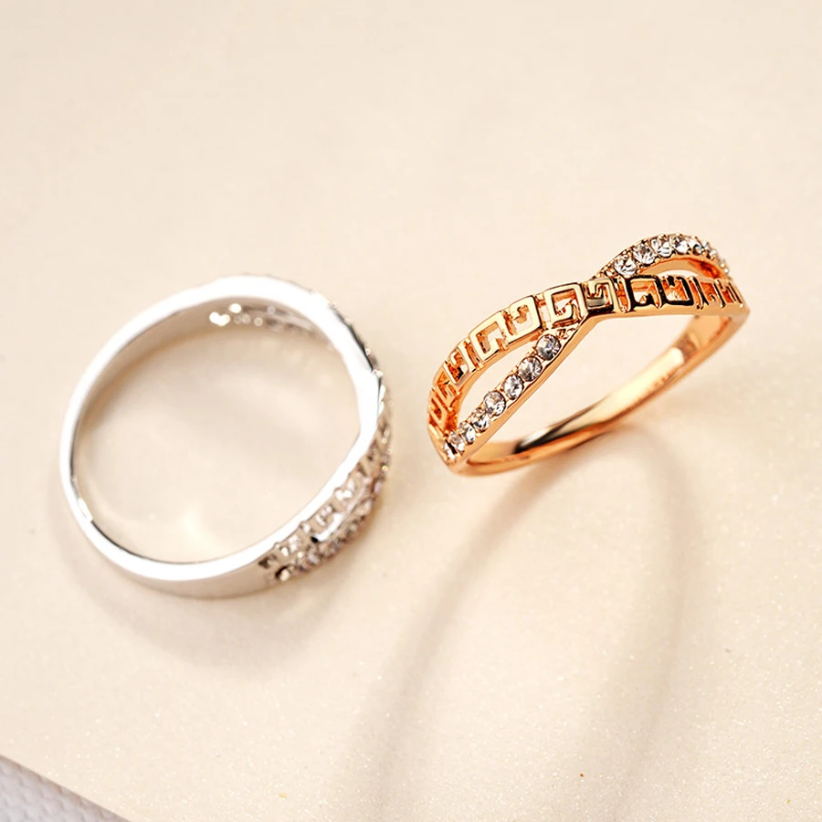 IDESTINY 11 модный бренд Joyeria Marcas Famosas Женские аксессуары розовое золото покрытое