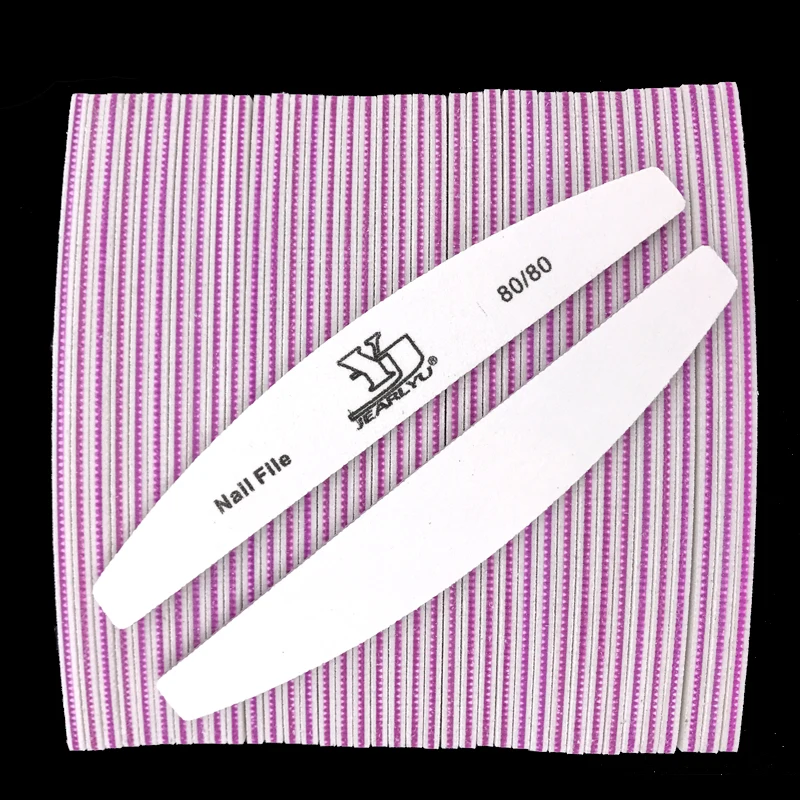 Профессиональная пилка для ногтей лайм 5 шт. набор пилок с зернистостью 80/80 пилки
