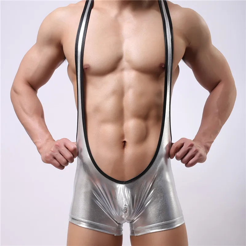 Сексуальная майка Для мужчин Бодибилдинг Singlet Бикини комбинезон чулок сексуальное боди нижнее белье боди Для мужчин комбинезон майка