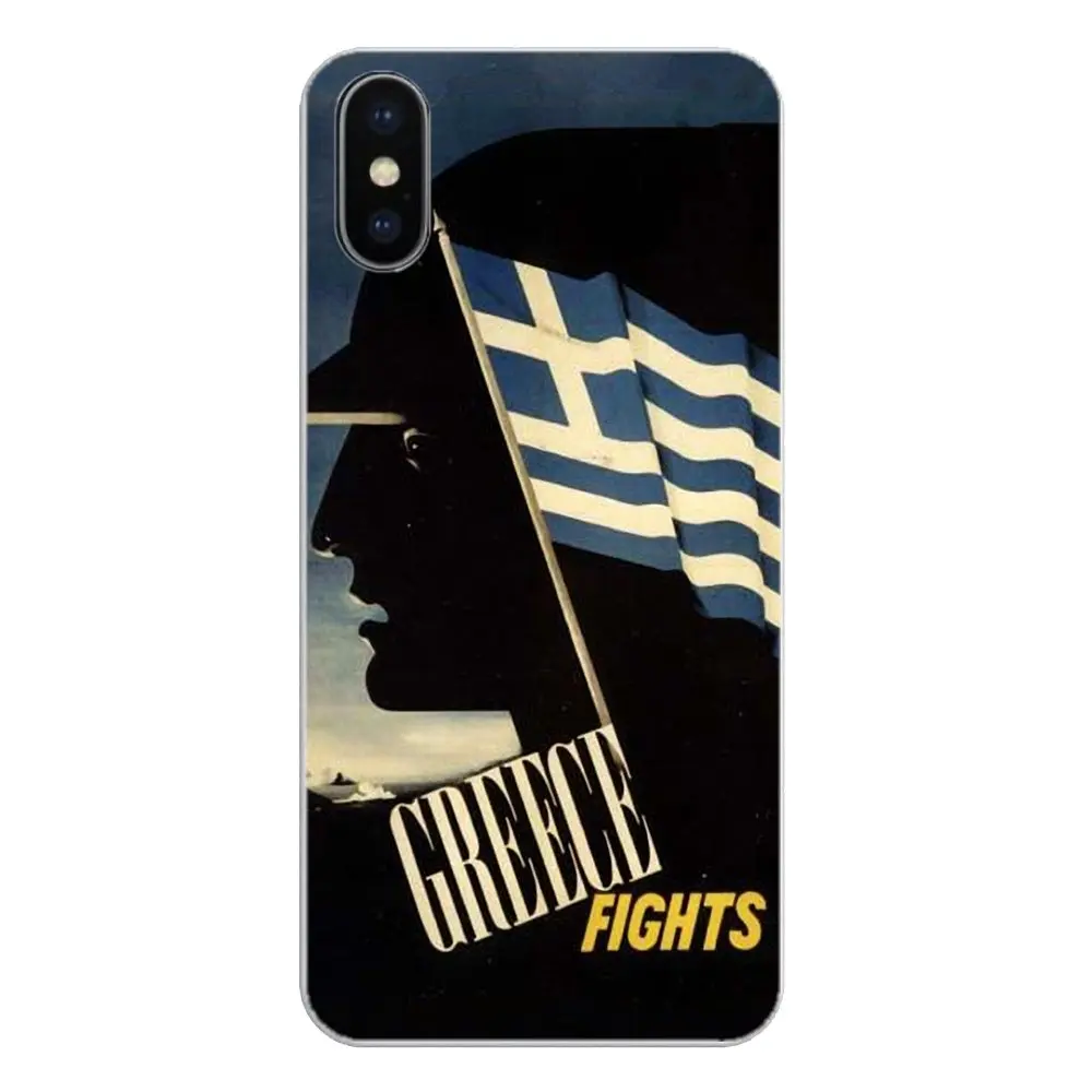 GR Greek Greece Flag Banner Pattern Silicone Phone Shell Cover For Xiaomi Redmi 4X S2 3S Note 3 4 5 6 6A Por Pocophone F1 Mi |