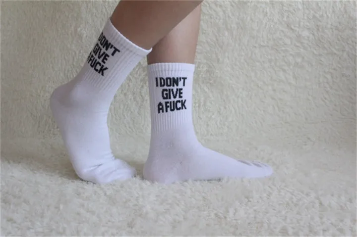 White 3 Черные носки с надписью «Pride», хипстерские носки Halajuku, модные носки унисекс, уличная одежда, популярные уникальные носки - Цвет: White 3