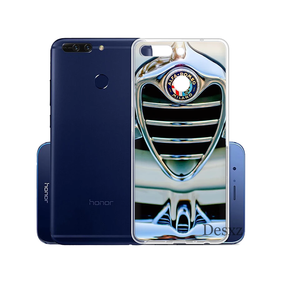 H7 Desxz Alfa Romeo чехол с логотипом для huawei P20 P10 P9 P8 Lite рro плюс P Smart мини-чехол для телефона жесткий чехол - Цвет: H7