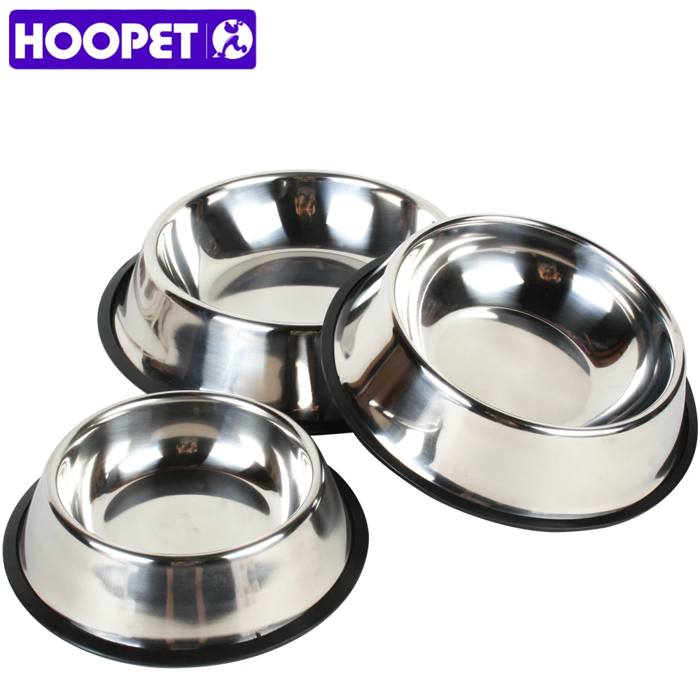 HOOPET миски для кормления собак из нержавеющей стали|dish dishes|dish bowlsdish food |