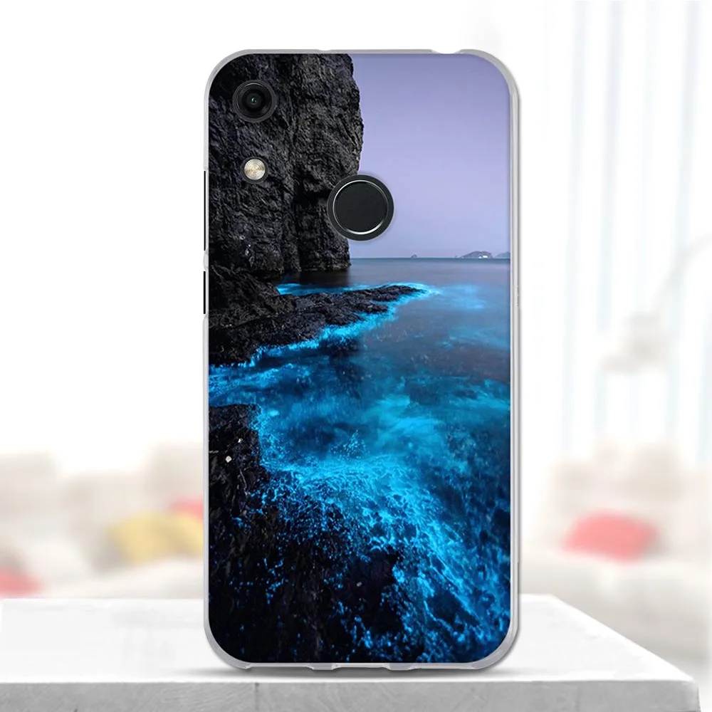46 Чехол для huawei Honor 8A, чехол для телефона, чехол для Honor 8a, чехол Funda, Мягкий Силиконовый ТПУ 3d милый чехол для huawei Honor 8a, чехол Capa - Цвет: 46