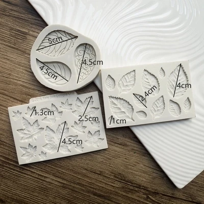 

Przy Leaf Series Maple Leaves Silicone Mold Fondant Molds Cake Decorating Tools Clay Mould Aroma Moulds Handmade Resin