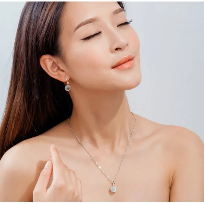 Оптовая продажа модные ювелирные изделия с серебряным покрытием опал кошачий