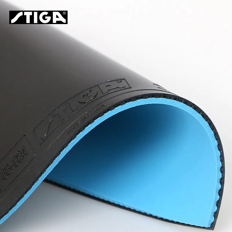 STIGA настольный теннис резиновая AIROC-M AIROC-S скорость вращения синяя губка прыщи в пинг-понг tenis de mesa