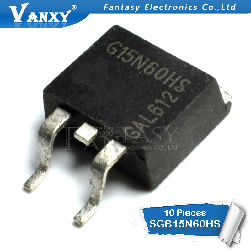 10 шт. SGB15N60HS-263 SGB15N60 TO263 G15N60HS