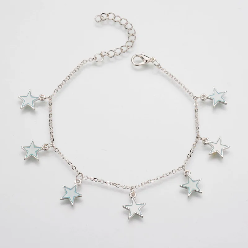 Рождественские плетеные браслеты для женщин bileklik erkek star heart charm bracseira feminina bracciali uomo