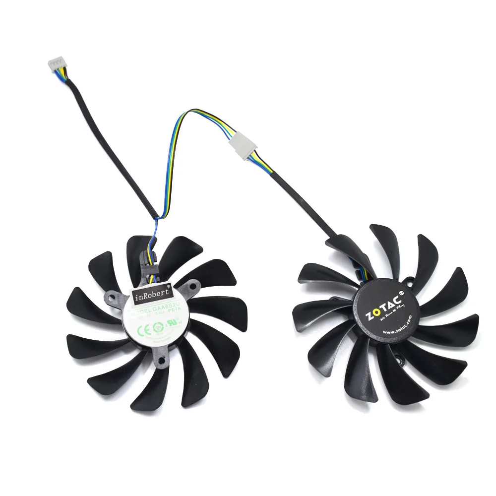 95 мм GAA8S2U 42 мм 4Pin кулер вентилятор Замена для ZOTAC GTX 1070 1080 Ti GTX 1070Ti 1080Ti AMP Edition видеокарта вентилятор охлаждения