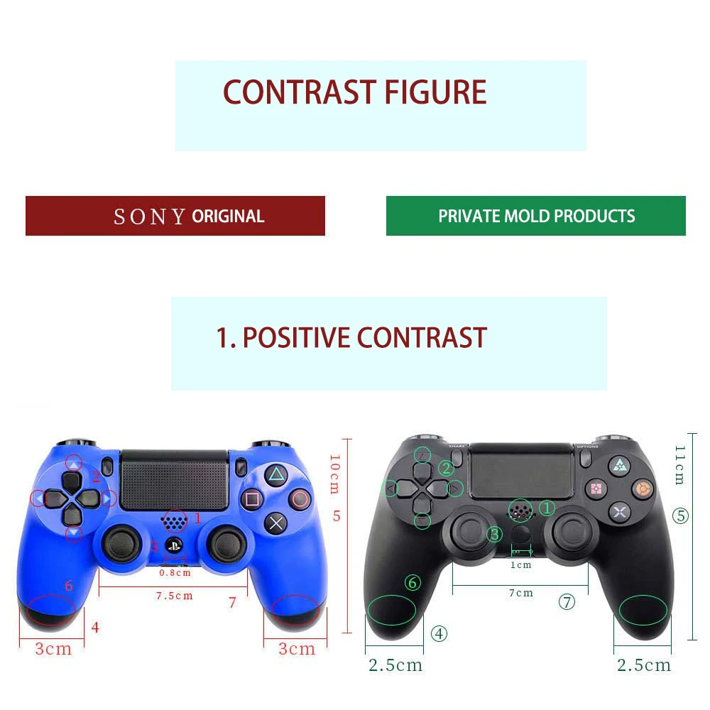 Беспроводной джойстик Bluetooth беспроводной джойстик для контроллера PS4 портативный консольный контроллер для Ps4 перезаряжаемый легкий