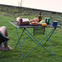 portable folding table picnic outdoor dining table ultralight black high grade table desk 7075 aluminium alloy camping table