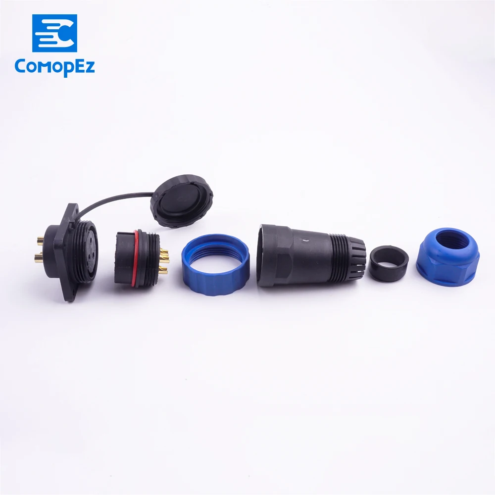 Водонепроницаемый и пыленепроницаемый авиационный разъем Sp28 3 контактный 5 7 9 12 16
