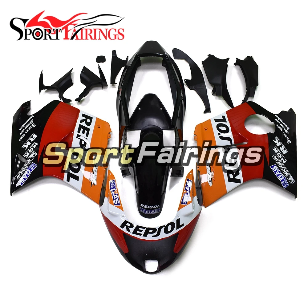 Черный красный желтый инжектор ABS обтекатель комплект для Honda CBR1100XX 97 98 99 00 01 02 03 04 05
